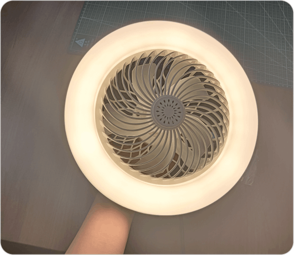 Vital Ceiling Fan user Emily R.